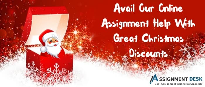 Christmas Discounts on Online Assignment Help